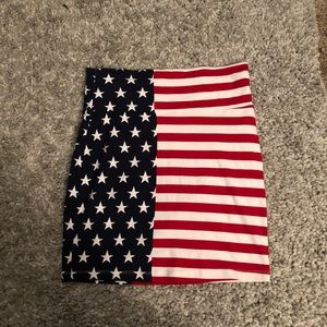 American flag skirt